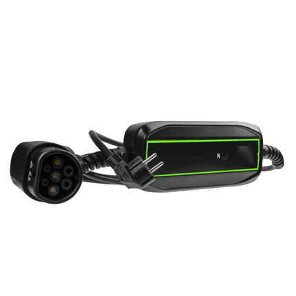 GREEN CELL - Car charging cable - 220V to Type2 - 3.6Kw - 6.5m - 10A image