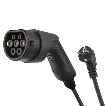 GREEN CELL - Car charging cable - 220V to Type2 - 3.6Kw - 6.5m - 10A image