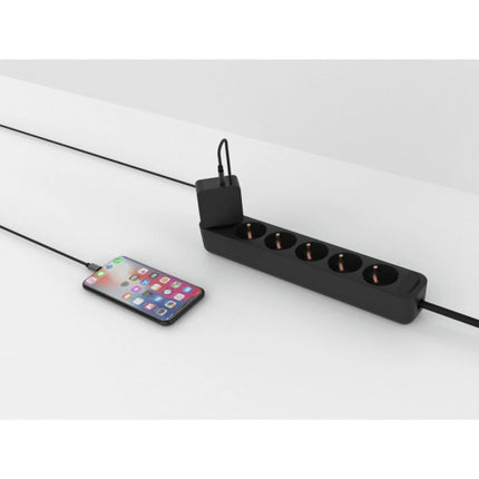 GREEN CELL - Charger - 18W - Power Delivery - Black - USB-C image