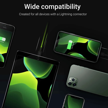 GREEN CELL - Charging and data cable - USB-A (Male) - Lightning (Male) - Set - 3 Pieces - 1.2 m image