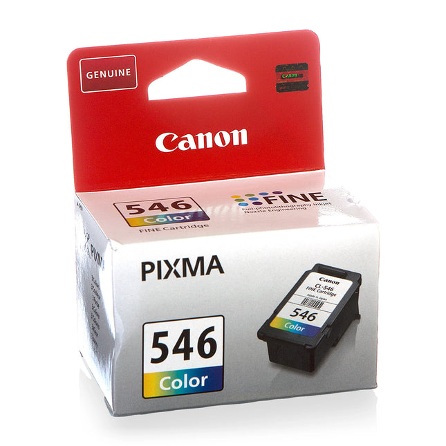RECYCLECLUB Cartridge CL-546 - MultiColor - Suitable for Canon image