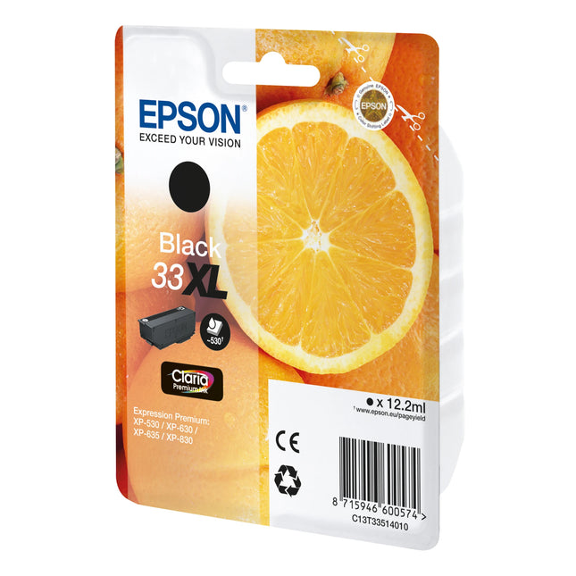 EPSON XL Cartridge 33XL Black - Black image