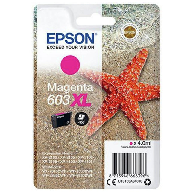 EPSON XL Cartridge 603XL Magenta - Magenta image