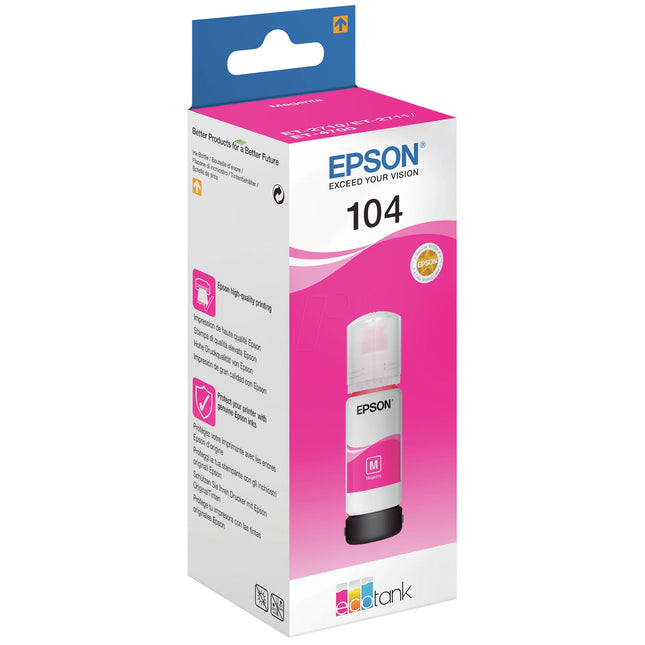EPSON ECOTANK 104 M - Magenta image