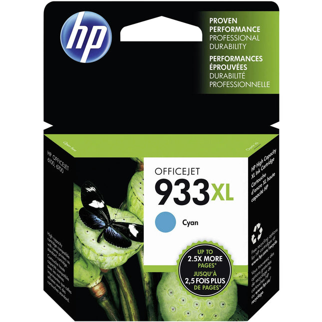 HP XL Cartridge 933XL Cyan - Cyan image