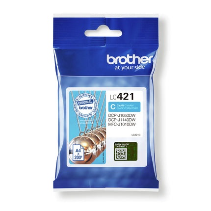 BROTHER Cartridge LC421C - Cyan image
