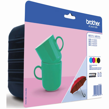 BROTHER XL Cartridge LC227XL - Multipack - Black + Cyan + Magenta + Yellow image