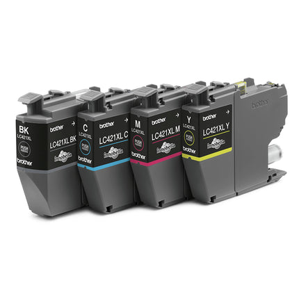 BROTHER Cartridge LC421XL - Multipack - Black + Cyan + Magenta + Yellow image