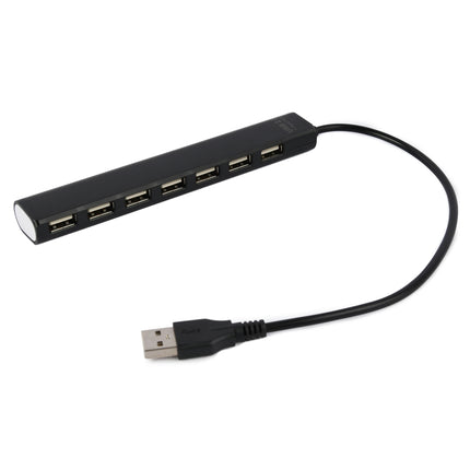 GEMBIRD - Docking station - USB-A (Male) - 7 x USB-A (Female) 0.15 m  USB 2.0 image