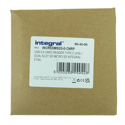 INTEGRAL - USB card reader stick - USB-C - For SD card & microSD card image